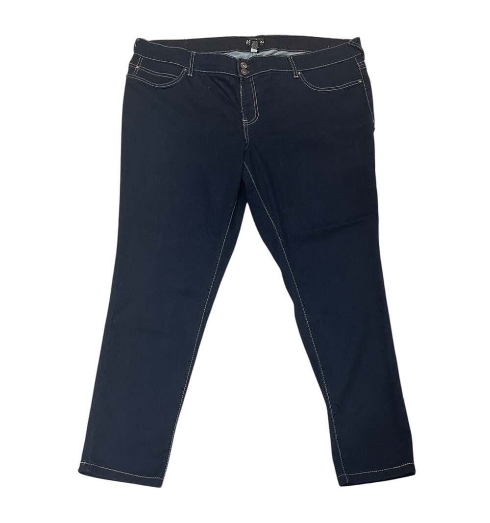 Ariya Jeans Blue Denim White Stitching Women's Size 24 Plus